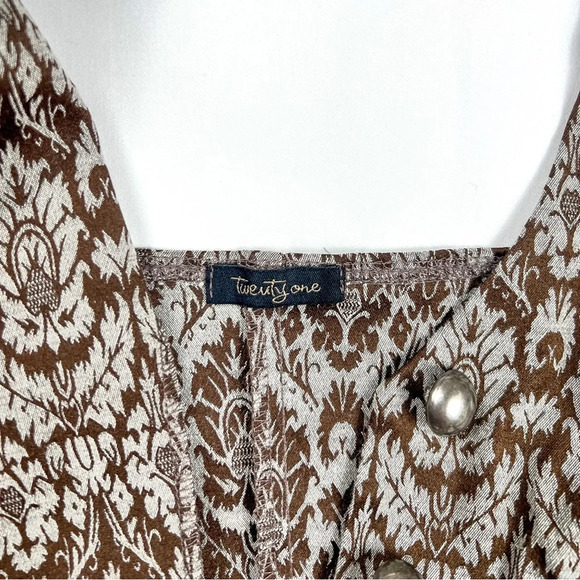 Vintage 90’s Forever 21 Cropped Waist Coat - Picture 7 of 8